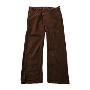 Mott & Bow Pants Mens 34 x 30 Burgundy Slim Fit Mercer Denim Jeans Stretch